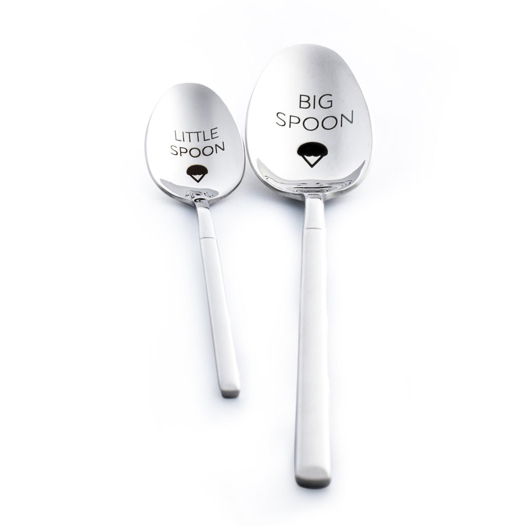 Ice Cream Spoons - Big Spoon / Little Spoon – Kanudle